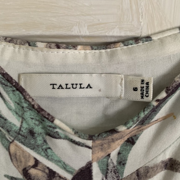 Aritzia Talula Lipinksi SZ 6 Dress in floral/Hawaiian pattern - Picture 2 of 2